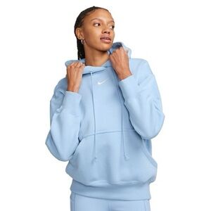 Nike Women's Light Blue Hoodie